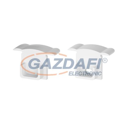   GREENLUX GXLP362 Műanyag végzáró szett F1 profilhoz fehér