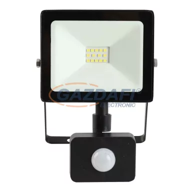 GREENLUX GXLR018 TOMI SMD 10W LED fényvető mozgásérzékelővel 950lm 6000K 220-240V A++ -> A fekete IP44 GREENLUX GXLR018 TOMI SMD 10W LED fényvető mozgásérzékelővel 950lm 6000K 220-240V A++ -> A fekete IP44