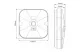 GREENLUX GXNO064 GATRION-SM corridor LED Emergency 3H 1W CW LED vészvilágító