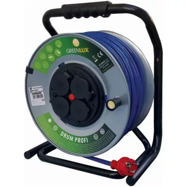 GREENLUX GXPK011 DRUM PROFI 3G1,5 40m Hosszabbító dob