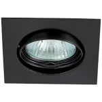   GREENLUX GXPL063 IZZY DT10-MB Dönthető mennyezeti lámpakeret – alumínium, négyzet alakú