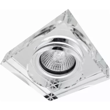 GREENLUX GXPO036 GLASS HIGH PEARL-S  Mennyezeti lámpa keret – üveg, négyzet