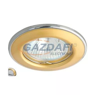 GREENLUX GXPP013 AXL 3114-PS/G spotlámpa süllyesztett fix gyöngyház ezüst/ arany MR-16 max.50W 12V GREENLUX GXPP013 AXL 3114-PS/G spotlámpa süllyesztett fix gyöngyház ezüst/ arany MR-16 max.50W 12V