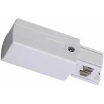   GREENLUX GXTR011 TRACK POWER CONNECTOR P-L 4W WHITE Sín tápcsatlakozó