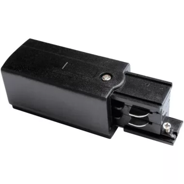 GREENLUX GXTR012 TRACK POWER CONNECTOR P-L 4W BLACK Sín tápcsatlakozó GREENLUX GXTR012 TRACK POWER CONNECTOR P-L 4W BLACK Sín tápcsatlakozó