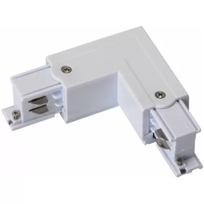 GREENLUX GXTR029 TRACK L CONNECTOR L-R 4W WHITE GREENLUX GXTR029 TRACK L CONNECTOR L-R 4W WHITE
