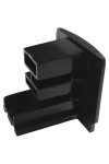 GREENLUX GXTR048 TRACK END CAP 4W BLACK Végdugó a sínekhez