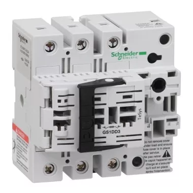 SCHNEIDER GS1DD3 Biztosítóbetétes megszakító szakaszoló
