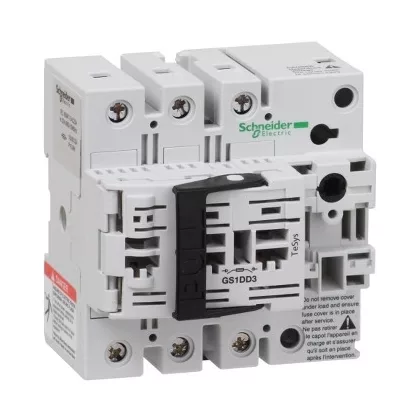 SCHNEIDER GS1DD3 Biztosítóbetétes megszakító szakaszoló