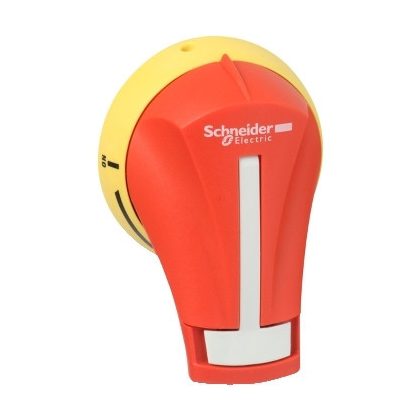   SCHNEIDER GS2AH220 Fupact GS rotációs hajtás külső, jobb oldal 32...63A IP65 piros