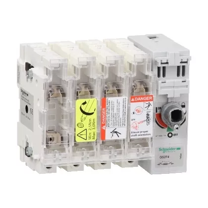 SCHNEIDER GS2F4 Biztosítóbetétes megszakító szakaszoló