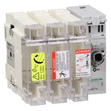 SCHNEIDER GS2K3 Biztosítóbetétes megszakító szakaszoló