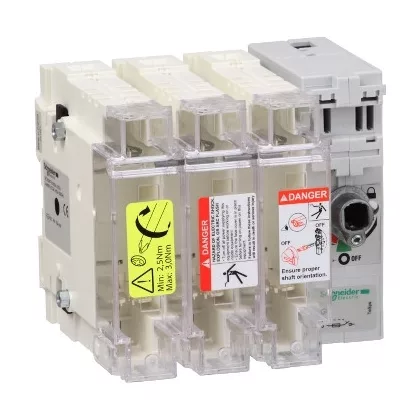 SCHNEIDER GS2K3 Biztosítóbetétes megszakító szakaszoló