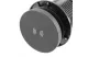 GTV AE-BPW2FCAM-20 CAMINO 80mm süllyesztett irodai hosszabbító kábel 100mm, 2x francia aljzat,USB A+C, indukciós töltő 10W, kábel 1,5 m, fekete
