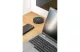 GTV AE-BPW2SCAM-20 CAMINO 80mm süllyesztett irodai hosszabbító kábel 100mm, 2x schuko aljzat,USB A+C, indukciós töltő 10W, kábel 1,5 m, fekete