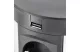 GTV AE-BPW4S120P-20 Süllyesztett irodai hosszabbító COMFORT PLUS 120mm, 4x schuko aljzat, 2xUSB. 2xRJ45, indukciós töltő 5W, kábel 1,5 m, fekete