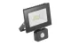 GTV GT-FLR50WC-64 G-TECH LED-es reflektor mozgásérzékelővel, 50W, 3500lm,AC220-240V,50/60 Hz,PF>0,9,IP65,120°,6400K, fekete ház