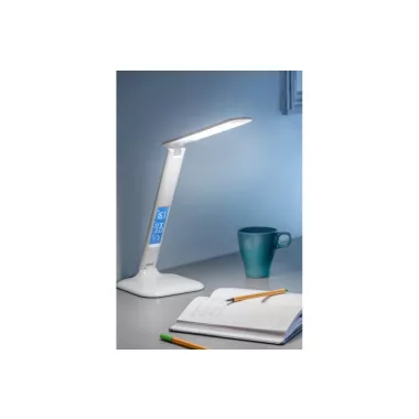 GTV LB-GAL3WRU-10 LED asztali lámpa GALACTIC LED, 3W, 120lm, 5V DC, 4000K, RGB, szabályozható,  USB töltés, fehér test