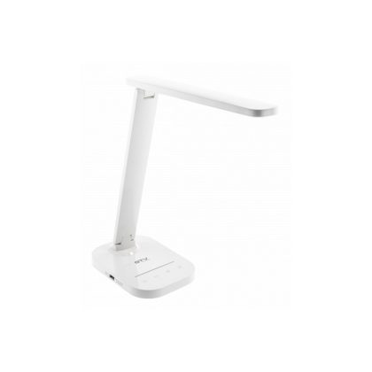   GTV LB-GAL8W-00-DEC LED Gale asztali lámpa 8W, 550lm, AC220-240V, 5-CCT, 10-lépések elsötétülve, PF>0,5,RA>80, fehér