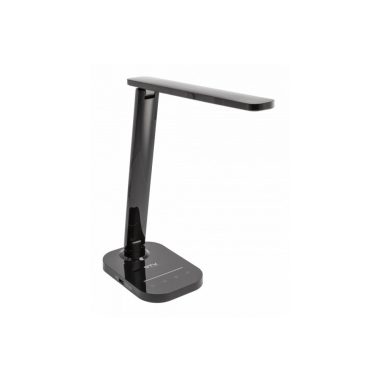 GTV LB-GAL8W-10-DEC LED Gale asztali lámpa 8W, 550lm, AC220-240V, 5-CCT, 10-lépések elsötétülve, PF>0,5,RA>80, fekete
