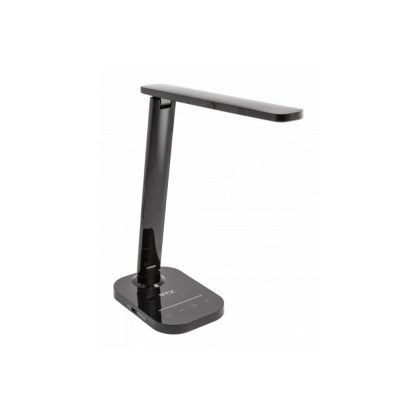   GTV LB-GAL8W-10-DEC LED Gale asztali lámpa 8W, 550lm, AC220-240V, 5-CCT, 10-lépések elsötétülve, PF>0,5,RA>80, fekete
