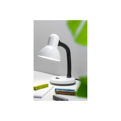   GTV LB-RIOE27-10 Asztali lámpa RIO, E27, max. 40W, 220-240V, fehér