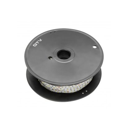   GTV LD-3528-300-20-ZB-50 LED szalag  FLASH 3528, 60 LEDs/m, 6500K, 4,8 W/m, 300 lm/m, 12VDC, IP20, 8 mm, roll 50 m