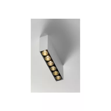 GTV LD-ATM20WCK-NB LED lámpa ARTEMIDA 20W, 1920lm, AC220-240V, 50/60 Hz, PF>0,9, Ra≥80, IP20, IK08, 4000K, 38° ,négyzet alakú,fekete