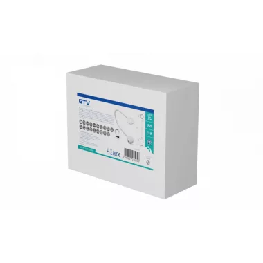 GTV LD-CHIC16NE-20DIM LED ágyi lámpa CHICAGO USB szabályozható (USB 5V 1A+2,1A), 12V, 16 LED semleges fehér 2,1W, fekete, kábel 1,5 m