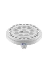 GTV LD-ES11115-40 LED izzó 12W, ES111, 4000K, 12xPOWER LED, FEHÉR, GU10, sugárzási szög 120°, 230V, 850 lm, tejes pohár, magasság 65mm