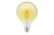GTV LD-G125FV4-30 LED izzó 4W, G125, E27, 3000K,izzószálas,VINTAGE, AC220-240V, sugárzási szög 360°, 400lm, 43mA
