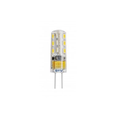 GTV LD-G4SI15-32 LED izzó 2W, G4, 3000K szilikon, sugárszög 360°, 140 lm, 12VDC