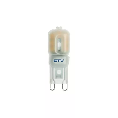 GTV LD-G93W24-45 LED izzó 3W, G9, 4000K, AC220-240V, sugárzási szög 360°, 240lm, 33mA