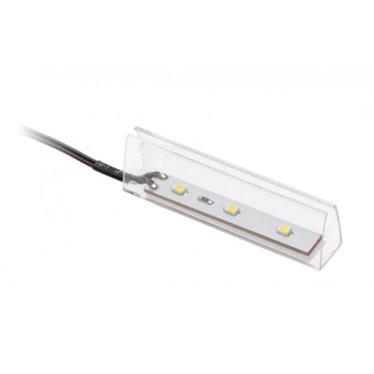  GTV LD-KLPCB-00N LED kapocs műanyag polcokhoz 0.24W, 12V DC, 3000K, 10 lm, IP20, műanyag ház, 2 m kábelel miniAMP