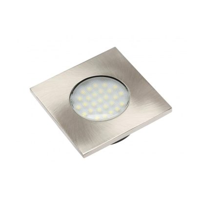   GTV LD-KWP27CB-53 3-as készlet LED lámpatest készlet,négyzet alakú süllyesztett, MARBELLA 3528SMD, 3x1,5W, 27 diódák, 230VAC, 2700K