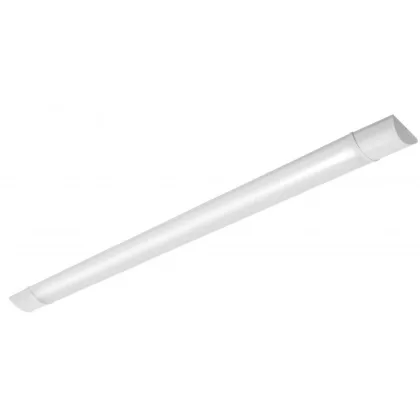   GTV LD-OLL20W-CB Lineáris LED lámpatest szerelvény ASPEN , 20W, 1800lm,  AC220-240V, 50/60 Hz, PF>0,5, RA>80, IP40, 120°, 3000K, mennyezeti beépítés, fehér