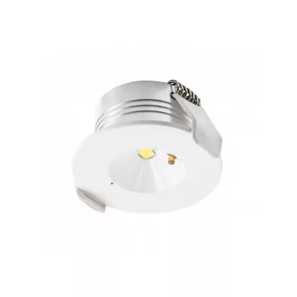   GTV LD-OMAH33-00 LED vészvilágítás OMAHA 3W, 300lm, AC220-240V, 50-60Hz, IP20, 3h, 6400K, nem karbantartott, teszt gomb
