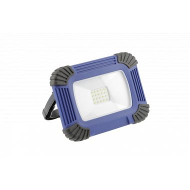 GTV LD-OXCX10W-64 LED reflektor akkumulátorral ONYX 10W, 800lm, AC220-240V, 50/60 Hz, PF>0,5, RA>80, IP54, 120°, 6400K, kék