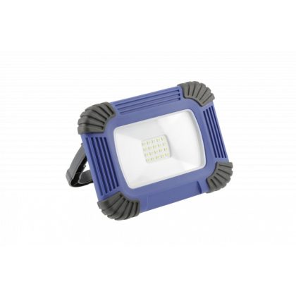   GTV LD-OXCX10W-64 LED reflektor akkumulátorral ONYX 10W, 800lm, AC220-240V, 50/60 Hz, PF>0,5, RA>80, IP54, 120°, 6400K, kék