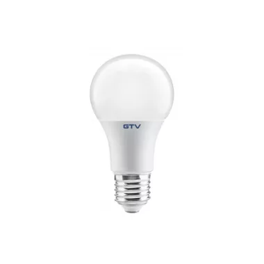GTV LD-PC3A60-10W LED izzó 10W, A60, E27, 3000K, AC220-240 V, sugárzási szög 220°, 840 lm, 87 mA
