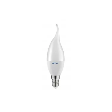 GTV LD-SMC37L-80 LED izzó 8W, C37L, E14, 3000K,AC220-240V, sugárzási szög 160°, 700 lm, 70 mA