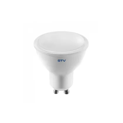   GTV LD-SPCGU10-7W LED izzó DIMMELHETŐ 7W, GU10, 3000K, AC220-240V/50-60Hz,  RA>80, 560lm, 120°, PF>0,5, 61mA
