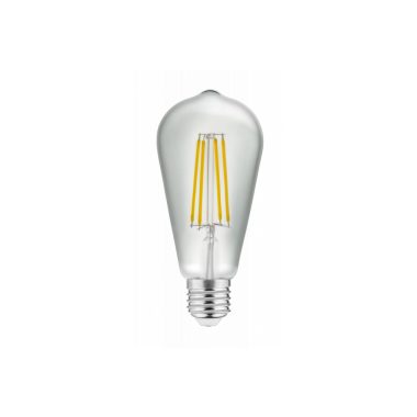 GTV LD-ST64FL4-30 LED izzó 6W, ST64, E27, 3000K, izzószálas, AC220-240V/ 50-60Hz, RA>80, 360°, 600 lm