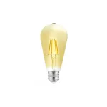   GTV LD-ST64FV4-30 LED izzó 4W, ST64, E27, 3000K izzószálas, VINTAGE, AC220-240V, sugárzási szög 360°, 400lm, 43mA