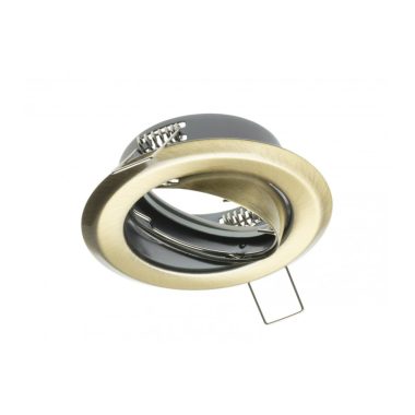 GTV OP-PADRK3-61 Mennyezeti spotlámpa PARMA III, IP20, kerek, régi arany, állítható