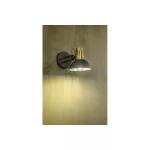   GTV OS-ARTW-E27-10-DEC Fali lámpatestek ARTEMIA+ kapcsolóval,2270,AC220-240V,50/60Hz,1*E27, max.40W, IP20, single, fekete