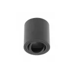   GTV OS-AVB8090OK1-00 Mennyezeti lámpatest AVEIRO BIS, alumínium, 80x90mm, IP20, max 20W, kerek, fekete