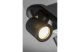 GTV OS-BLN50W1-00 Mennyezeti lámpatest,szerelvény BLINK, AC220-240V, 50/60 Hz, 1xGU10, max. 20W, alumínium IP20, fekete