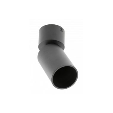 GTV OS-FRG20W-00 Mennyezeti lámpatest,szerelvény  FARGO, alumínium, 70x160 mm, IP20,  GU10, max. 20W,kerek, fekete