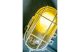 GTV OS-KAY060-00 Csatorna lámpatest, válaszfal védő műanyag ráccsal SANGUESA, 40W, E27, IP44, fehér test, ABS/üveg